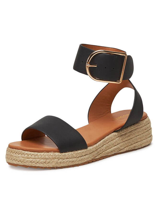 DeeZee Espadrilles DeeZee QS276-1 Schwarz