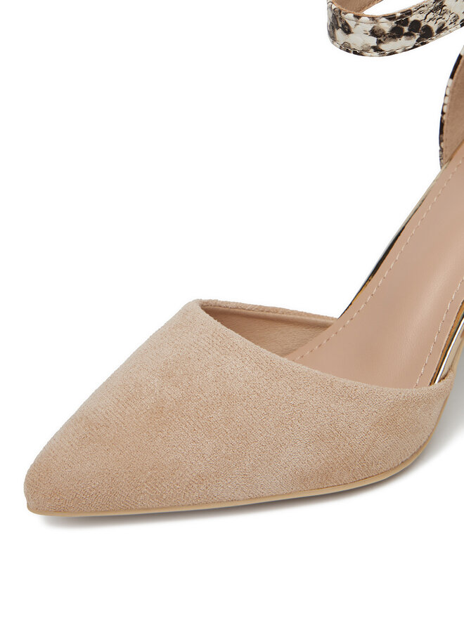 DeeZee Pumps DeeZee FERRI1 Beige