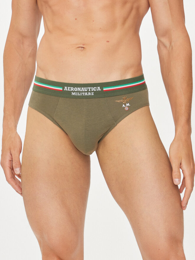 Aeronautica Militare Aeronautica Militare Набір з 2 пар сліпів AM1USL001 Хакі