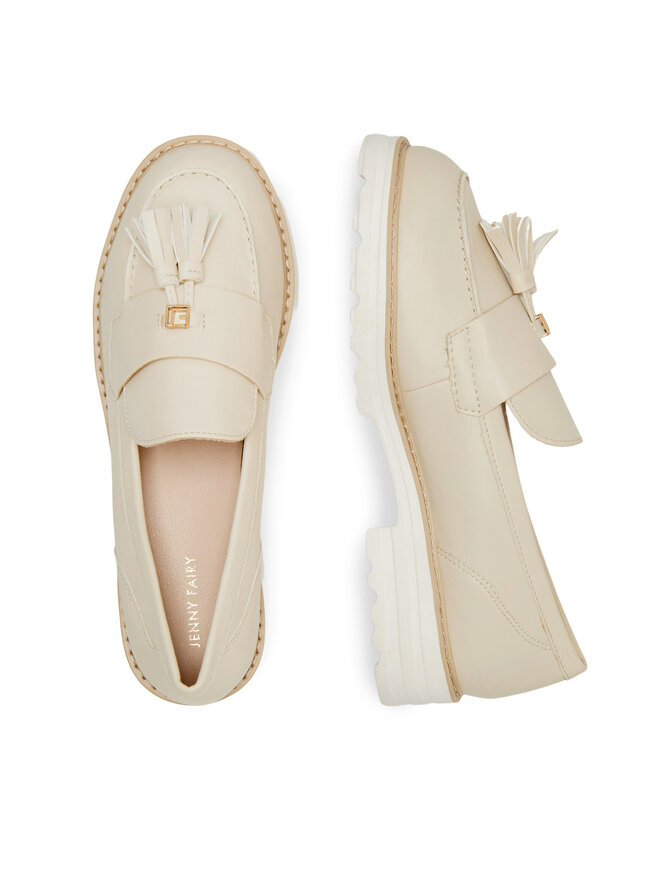 Jenny Fairy Loafers Jenny Fairy ELGA WYL3647-2 Écru