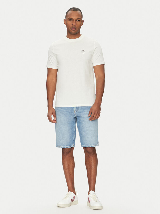 Blend Blend Camiseta 20718304 Blanco Regular Fit
