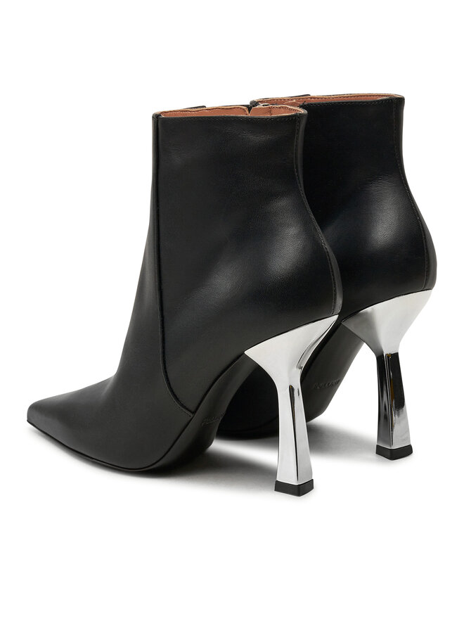 Pollini Polokozačky Pollini SA21199C0LTDT000 Černá