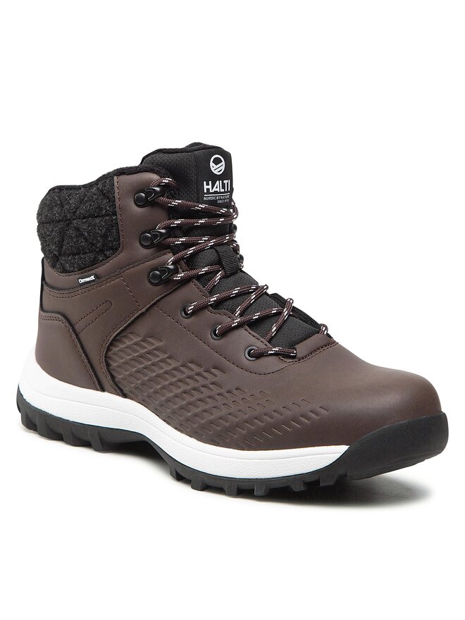 Halti Παπούτσια πεζοπορίας Halti Kevo Mid Dx M Winter 054-2820 Καφέ