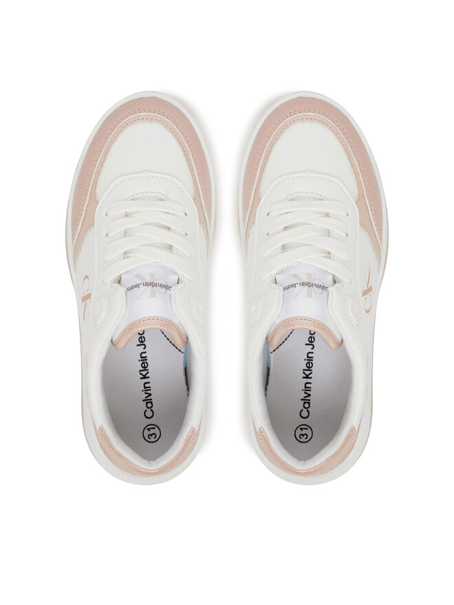 Calvin Klein Jeans Sneakersy Calvin Klein Jeans V3A9-82020-1355X134 Biela