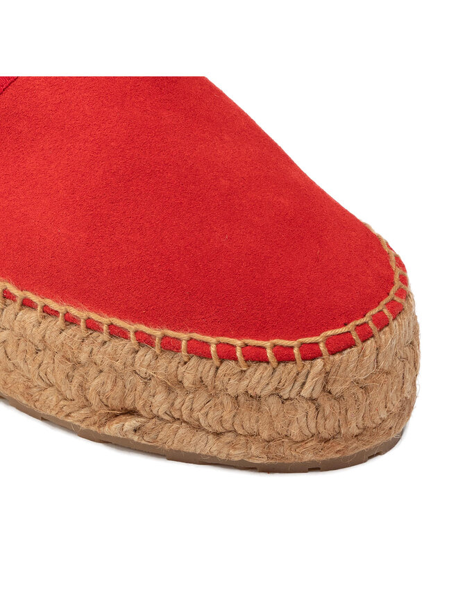 LOVE MOSCHINO Espadrilės LOVE MOSCHINO JA10063G1EIG0500 Raudona