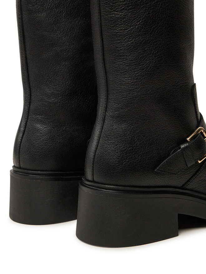 Pollini Bokacsizma Pollini SA24086G1LTC0000 Fekete