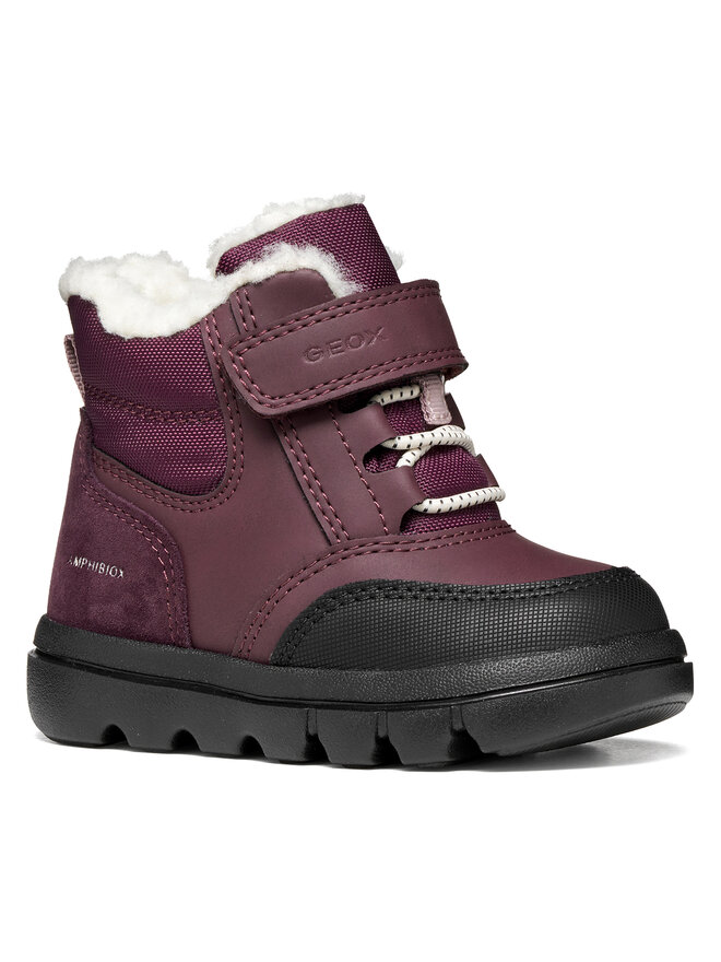 Geox Schneeschuhe Geox B Willaboom Girl B Abx B665AB 0ME22 C7016 S Dunkelrot