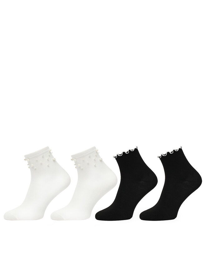 Aldo Set de 2 perechi de șosete lungi de damă Aldo Adabridar 13994864 Alb