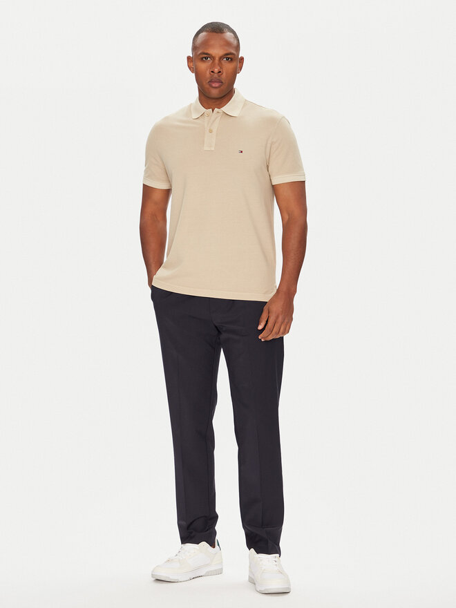 Tommy Hilfiger Tommy Hilfiger Polo marškinėliai MW0MW34757 Smėlio Regular Fit