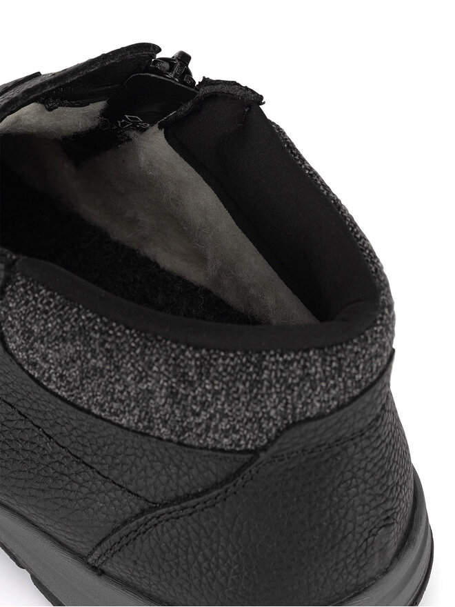 Rieker Schnürschuhe Rieker 03660-00 Schwarz