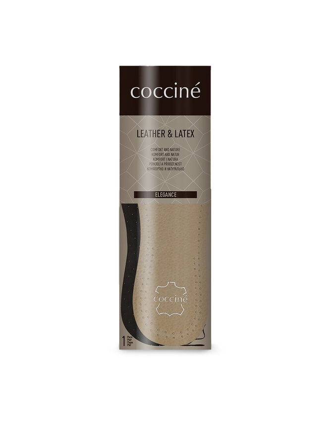 Coccine Vložky Coccine Leather & Latex 665/52/AZ r.35/36 Béžová