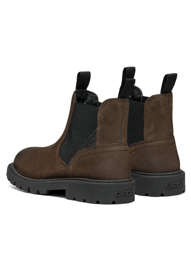 Geox Botines planos Geox J Shaylax Boy J16FAA 00045 C0582 D Marrón