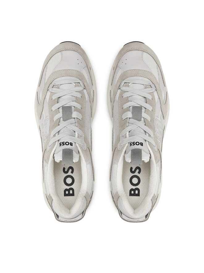 BOSS Сникърси Boss Levitt_Runn_BB 50522918 Сив