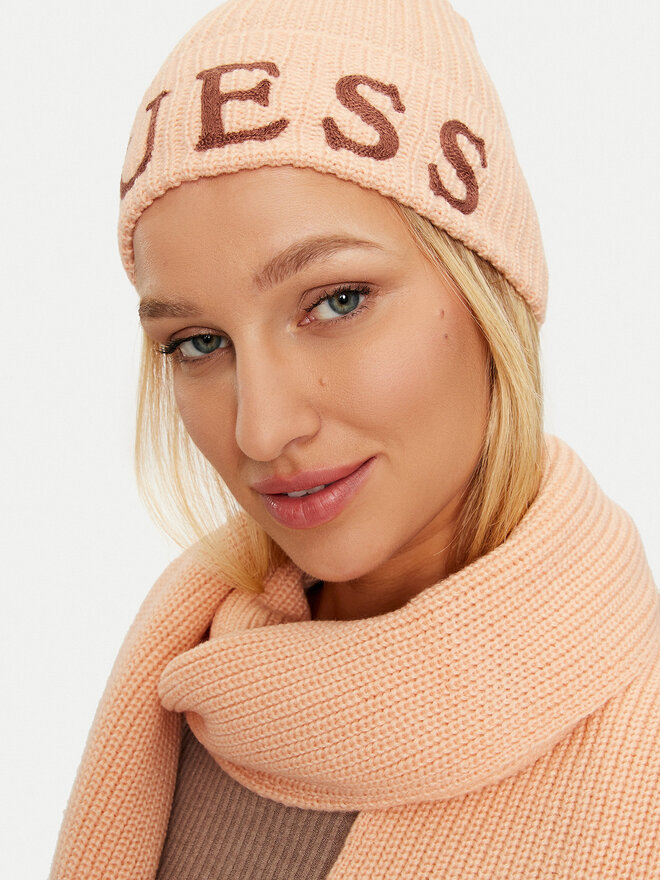 Guess Set berretto e sciarpa Guess GFBOXW P4402 Rosa