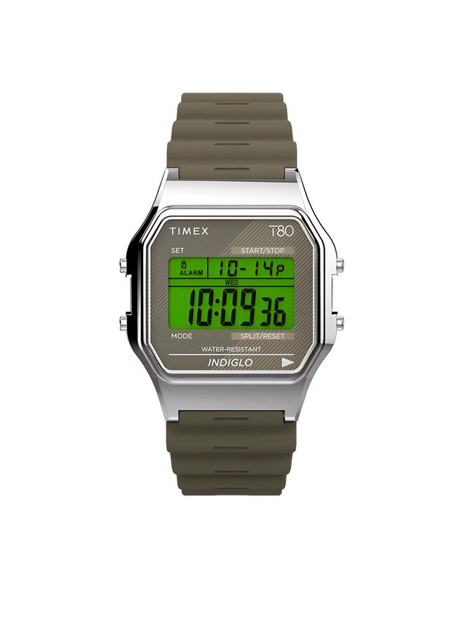 Timex Uhr Timex T80 TW2V41100 Khakifarben