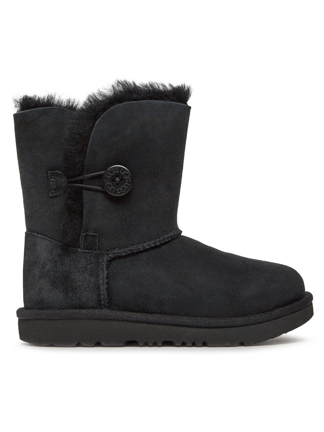Ugg Śniegowce Ugg K Bailey Button II 1017400K Czarny