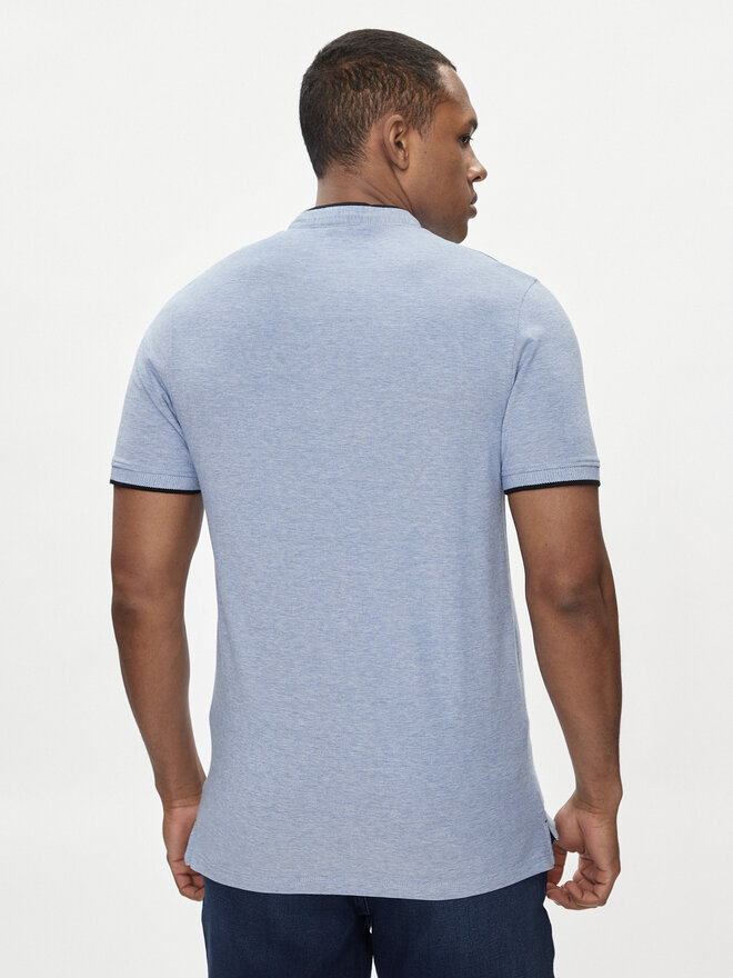 Jack&Jones Jack&Jones Polo marškinėliai Paulos 12199711 Mėlyna Slim Fit
