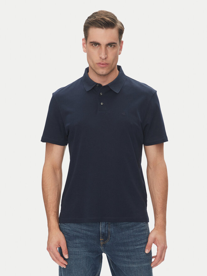 Calvin Klein Calvin Klein Pólóing Supima LV04LB276G Sötétkék Regular Fit