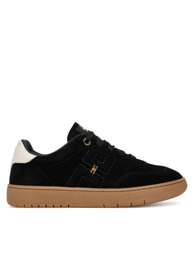 Elisabetta Franchi Снікерcи Elisabetta Franchi Low Cut Lace Up F4A9-E0340-0071 S Чорний
