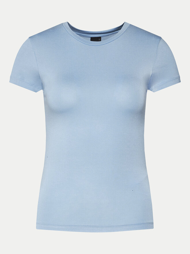 Gina Tricot Gina Tricot Camiseta 21287 Celeste Slim Fit