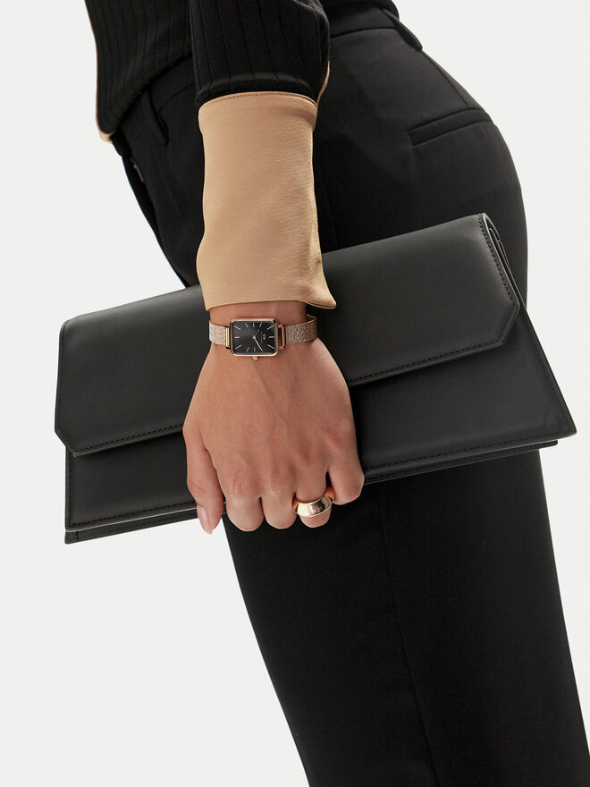 Daniel Wellington Hodinky Daniel Wellington Quadro DW00100432 Zlatá