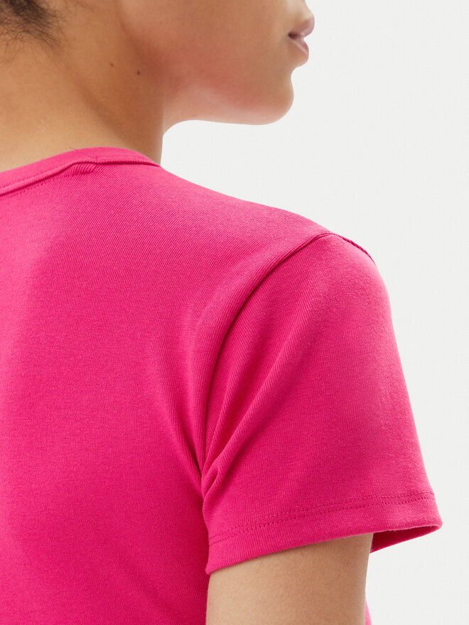 HUGO HUGO Camiseta Delanor 50512000 Rosa Slim Fit
