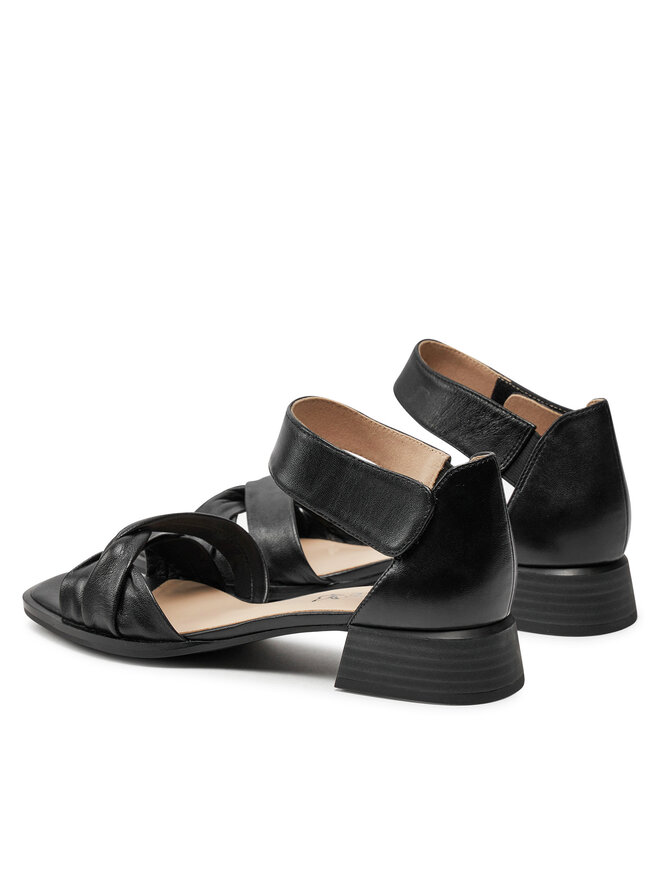 CAPRICE Sandalette Mit Memory-Sohle – G-Weite, 35 Mm Absatz, Aus Leder (Modell 9-28202-42)