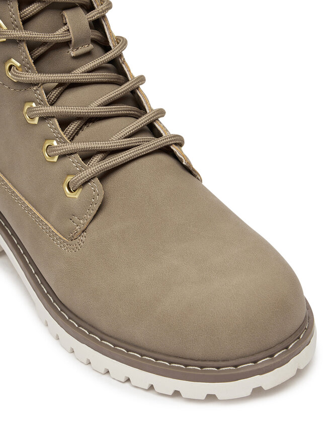 Wrangler Turistická obuv Wrangler Fur Women High 20243069 Hnědá