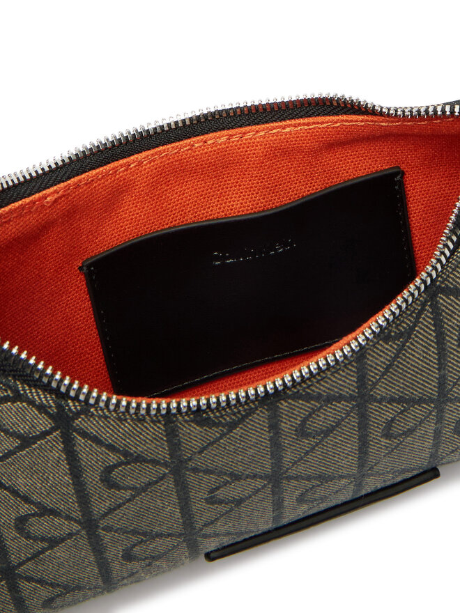 Calvin Klein Handtasche Calvin Klein Emblem Aop LV04F1164G Schwarz