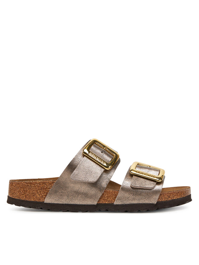 Birkenstock Papucs Birkenstock Sydney Cushion Buckle 1029372 Arany