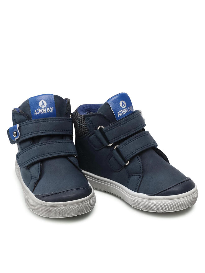 Action Boy Botines planos Action Boy CM201021-38 Azul marino