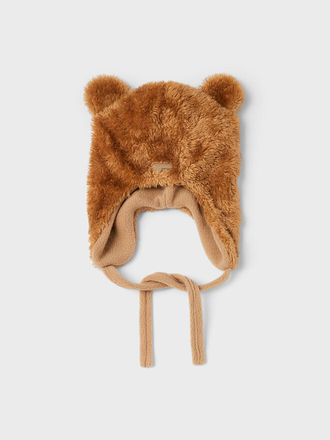 NAME IT Conjunto de guantes y gorro NAME IT 13206456 Marrón