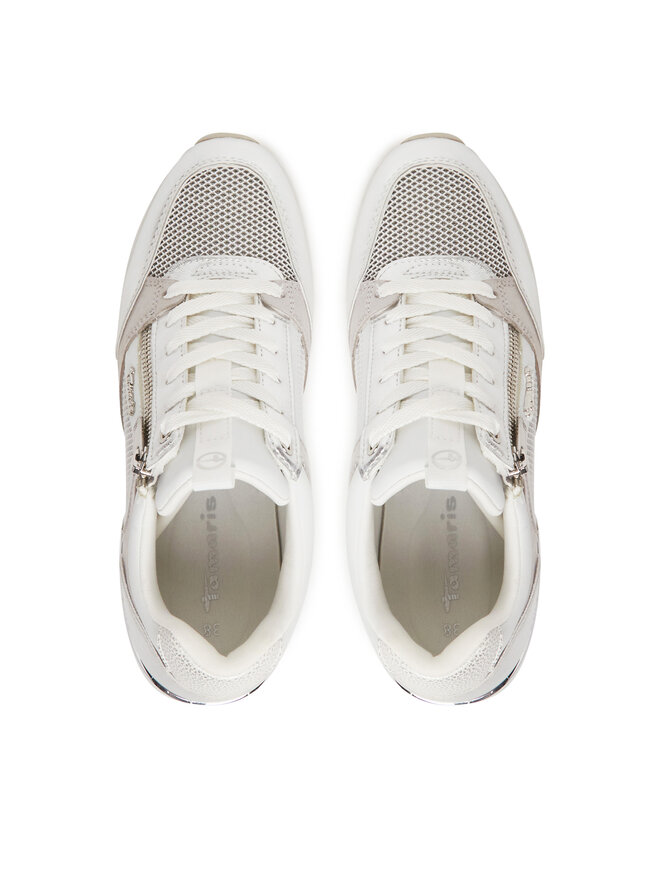 Tamaris Sneakersy Tamaris 1-23703-41 Srebrny