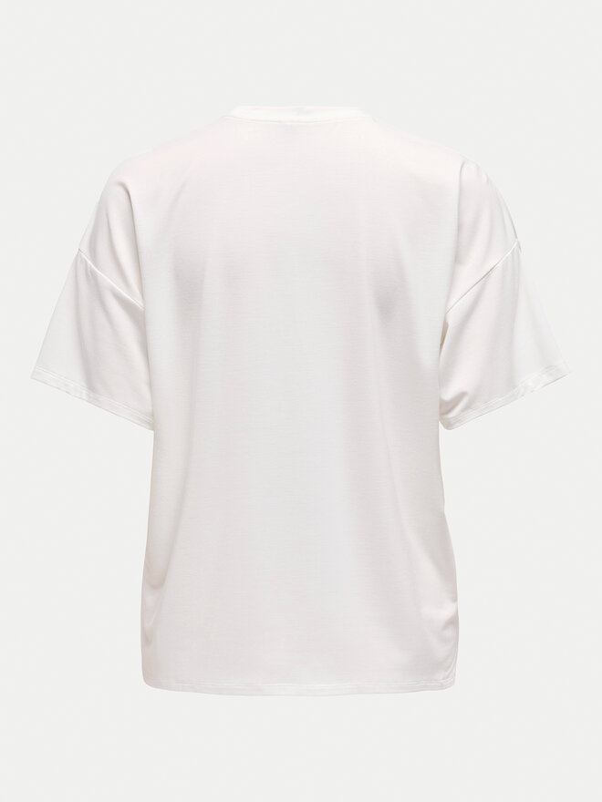 ONLY ONLY Camiseta Melina 15342876 Blanco Regular Fit
