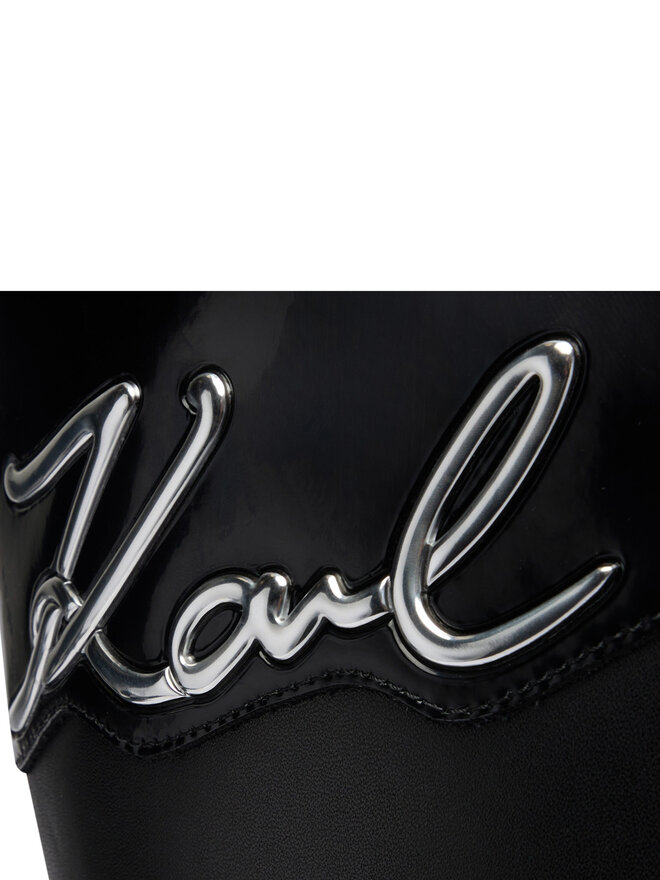 KARL LAGERFELD Cizme KARL LAGERFELD KL32775 Negru