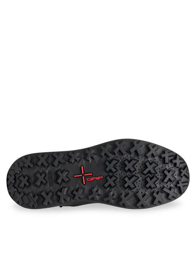 Geox Trekkingschuhe Geox U Granito + Grip B A U56FZD 04550 C9999 Schwarz