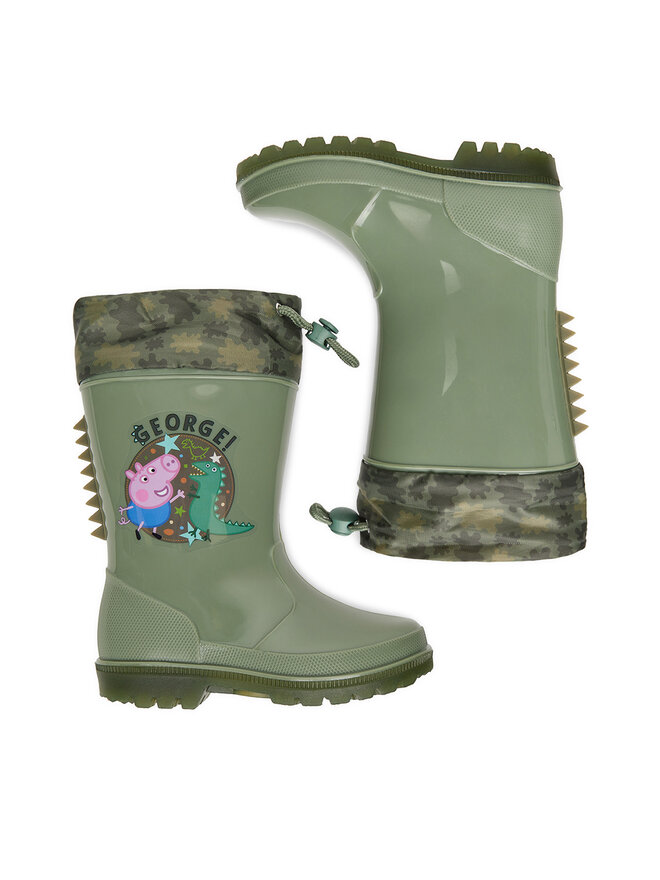 Peppa Pig Гумові чоботи Peppa Pig CEO-NJ-AW25-338PP Хакі