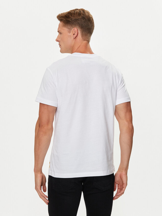 Versace Jeans Couture Versace Jeans Couture Camiseta 76GAH6SW Blanco Regular Fit