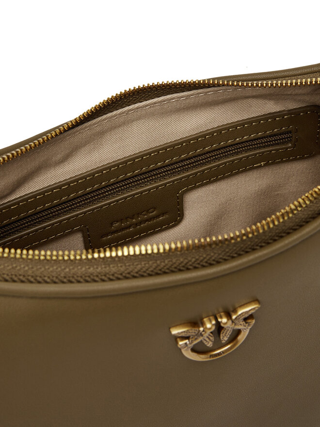 PINKO Bolso PINKO Half Moon Mini AI 23-24 PLTT 101523 A11Q Marrón