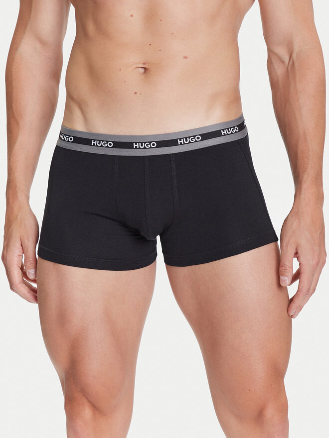 HUGO HUGO Pack de 3 bóxers 50492375 Negro