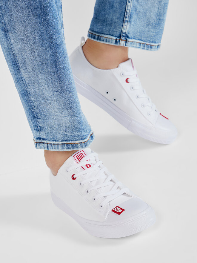 Big Star Shoes Trampki Big Star Shoes JJ174013 Biały