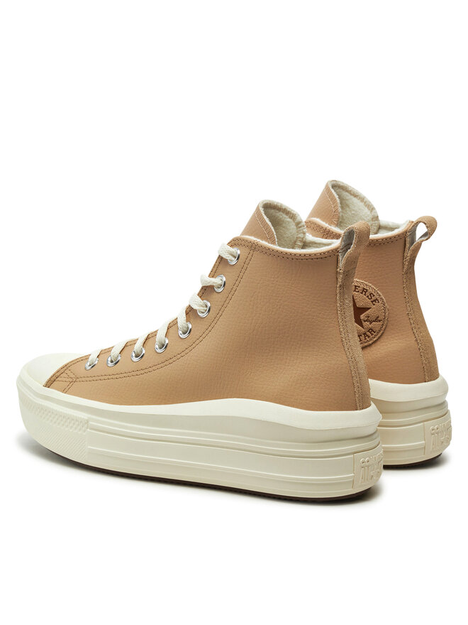 Converse Kedas Converse Chuck Taylor All Star Move Leather A09261C Bēšs