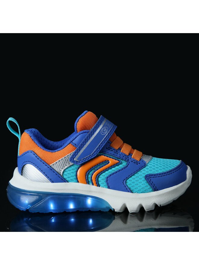 Scarpe Geox J Ciberdron Bambini - Scarpe Da Ginnastica Con Luci - Foto 4