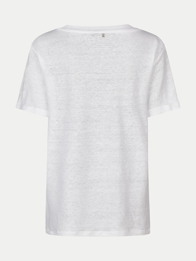 Marc Aurel Marc Aurel T-Shirt 7551 7000 73730 Λευκό Regular Fit