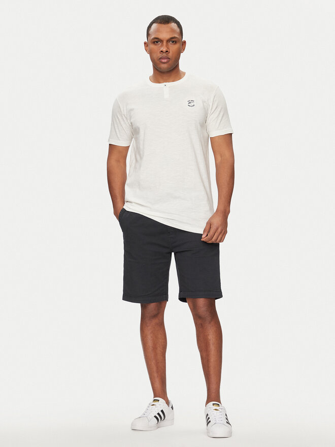 INDICODE INDICODE T-Shirt Lunnin 41-040 Weiß Regular Fit