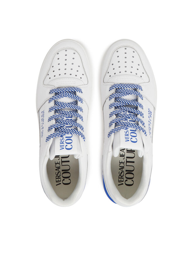 Versace Jeans Couture Sneakersy Versace Jeans Couture 78YA3SJ5 Biela