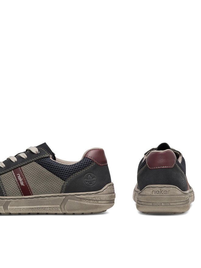 Rieker Sneakersy Rieker 04002-14 Tmavomodrá