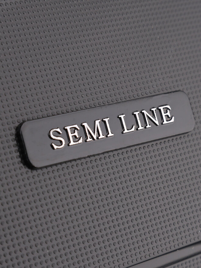 Semi Line Střední kufr Semi Line T5908-3 Černá