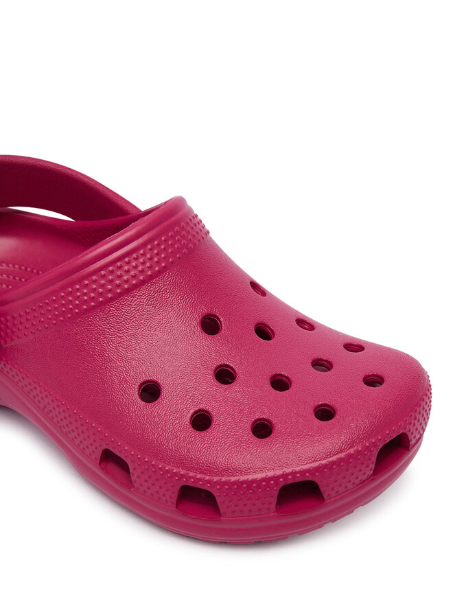 Crocs Pantoletten Crocs Classic Star Buckle Clog 213941 Rosa