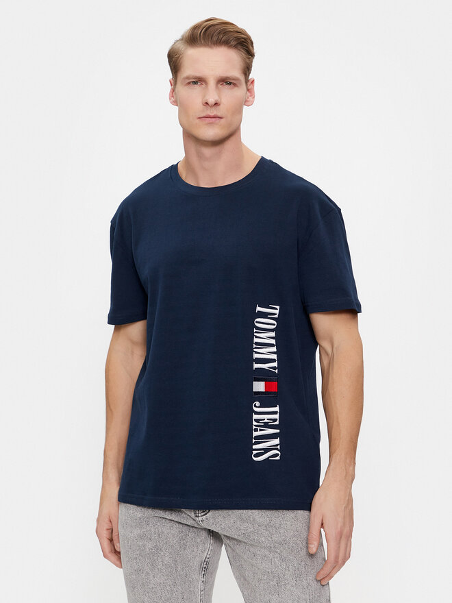 Tommy Jeans Tommy Jeans Póló Archive DM0DM18295 Sötétkék Regular Fit